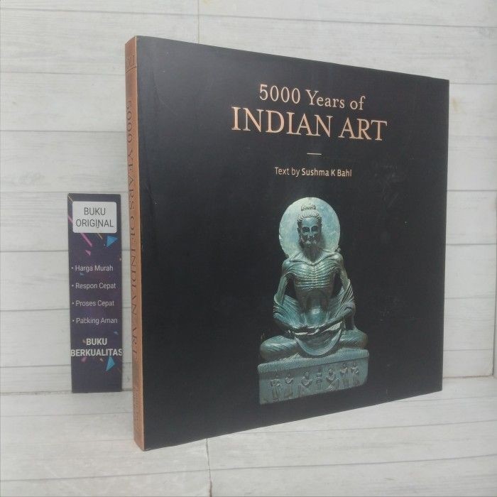 5000 Years Of Indian Art Text By Susana K Bahl หนังสือปกแข็ง
