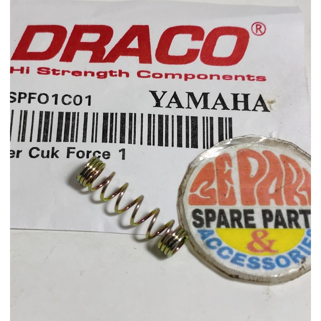 F1ZR F1 ALFA Spring Choke Yamaha Force 1 Limited Item Rare Item Classic Motorcycle อะไหล่