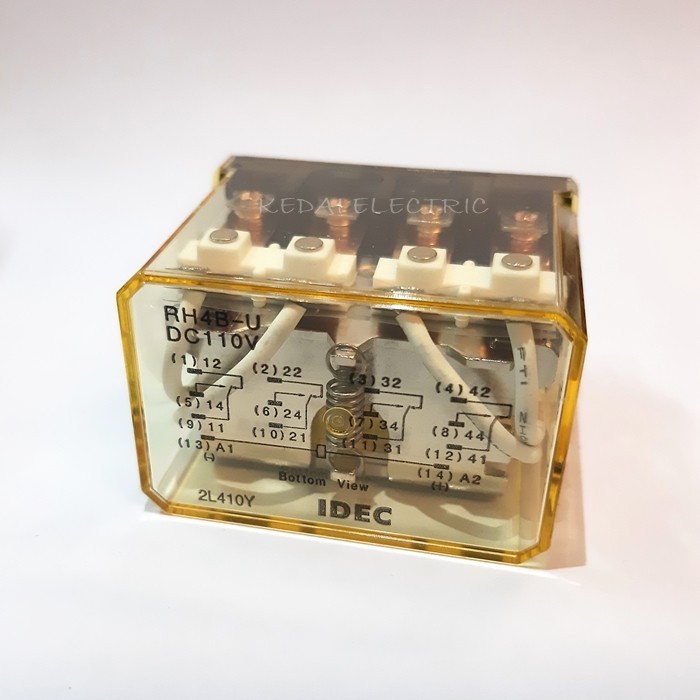Idec รีเลย์ Dc110V 10Amp 14Pin Rh4B-U-D110V