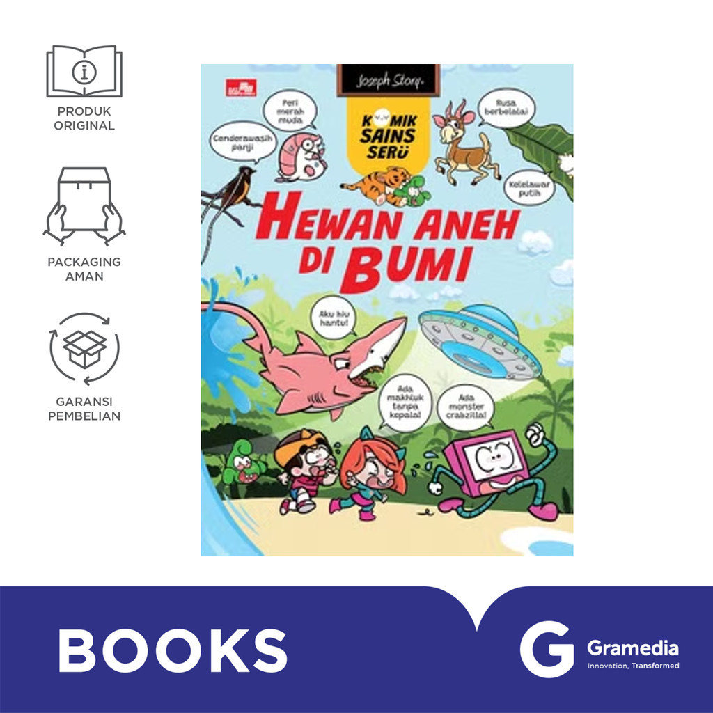 การ์ตูนวิทยาศาสตร์แสนสนุก: สัตว์แปลกในโลก (STO REVERSE 13 NOVEMBER24)