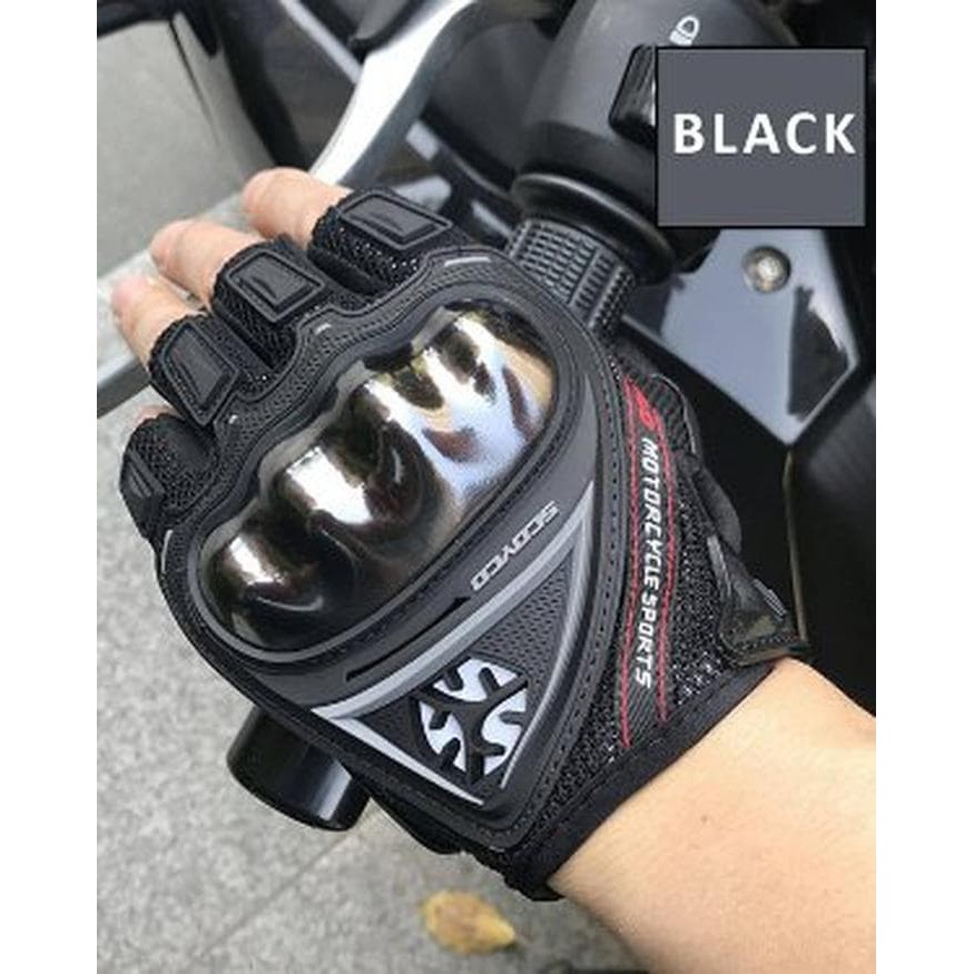SCOYCO MC-44D HALF Gloves (Sco MC44D) ถุงมือ HALF MC44 D
