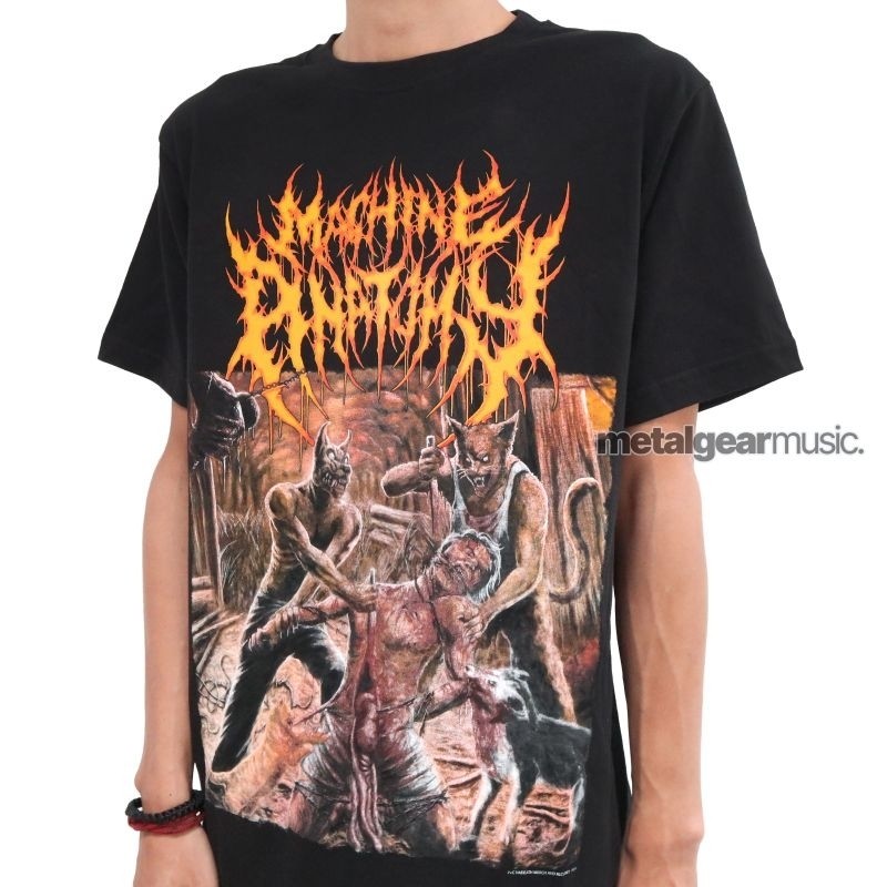 เสื้อยืด Heath - MACHINE ANATOMY - SKINNEL