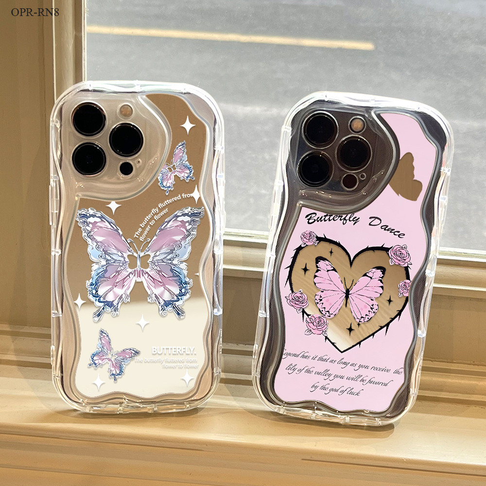 ปลอก Hp Untuk OPPO Reno 13F 11 11F 10 8 8T 7 7Z 8Z 6 5 5F 4F R15 R17 Pro 4G 5G Soft Kesing เคสโทรศัพ