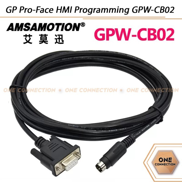 สายการเขียนโปรแกรม GP Pro-Face Proface HMI RS232 GPW-CB02 GPWCB02