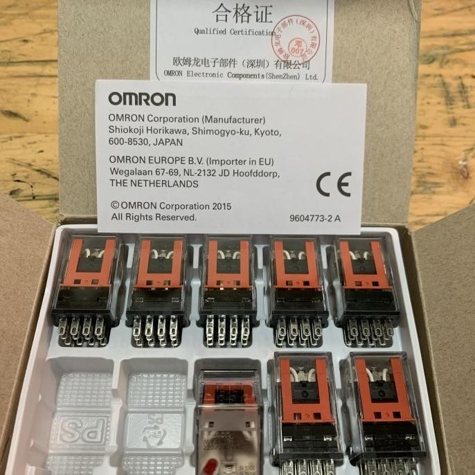 รีเลย์ MY4N 220vac omron เดิม