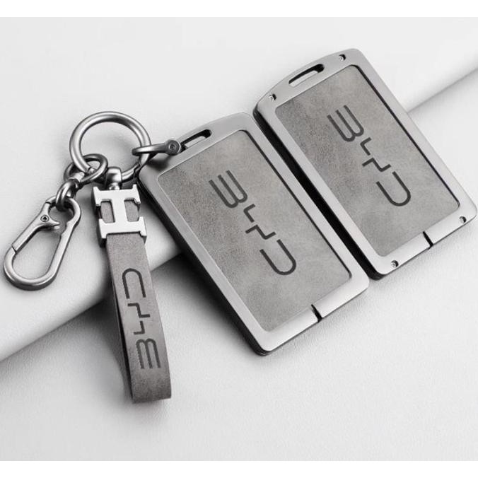 BYD Seal Atto 3 Dolphin EV Retro Metal Car NFC Card Case Car Card Cover