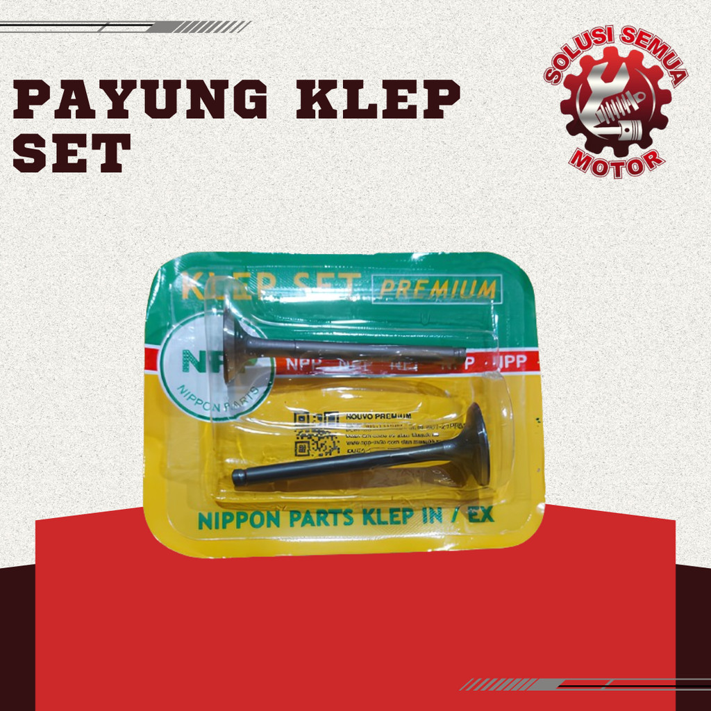 วาล์ว IN & EX PREMIUM / วาล์วพรีเมี่ยม / KAWASAKI KAZE NPP VALVE UMBRELLA