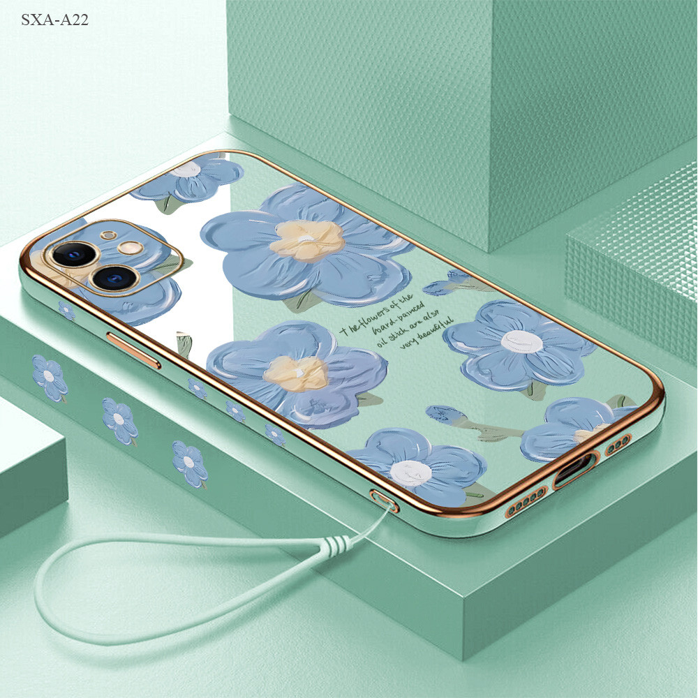 SAMSUNG GANTUNGANเข้ากันได้กับSamsung Galaxy A22 A23 A32 A33 A52 A52S A53 A72 A73 4G 5Gเคสโทรศัพท์DD