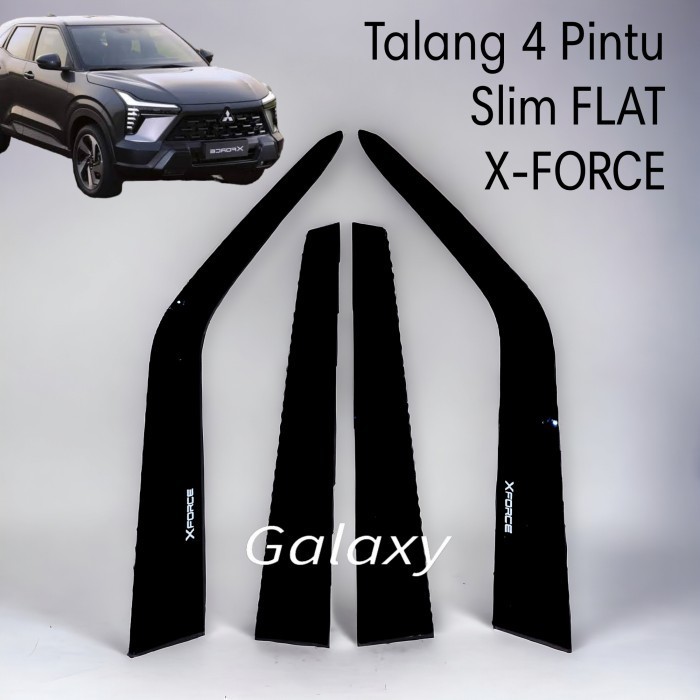 รางน้ํา 4 ประตู - FLAT Type - XForce / X-Force / Exforce