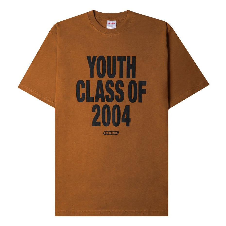 เสื้อยืดผู้ชาย STARCROSS - YOUTH CLASS - Camel