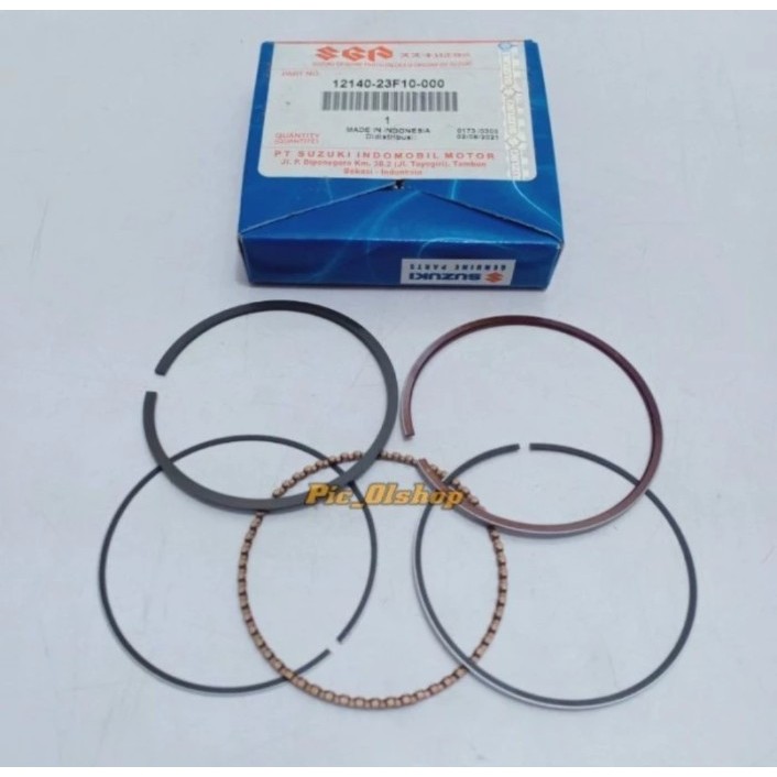 [12140-30D10-00K] PISTON Ring SET PISTON STD - SMASH เก่า