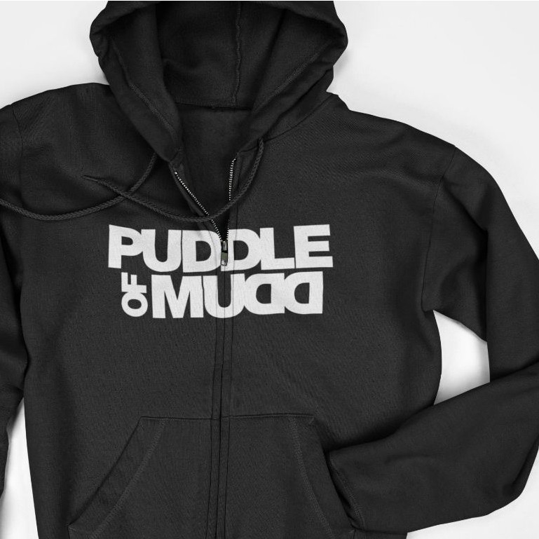 เสื้อฮู้ด เสื้อแจ็คเก็ตซิป - Puddle of Mudd