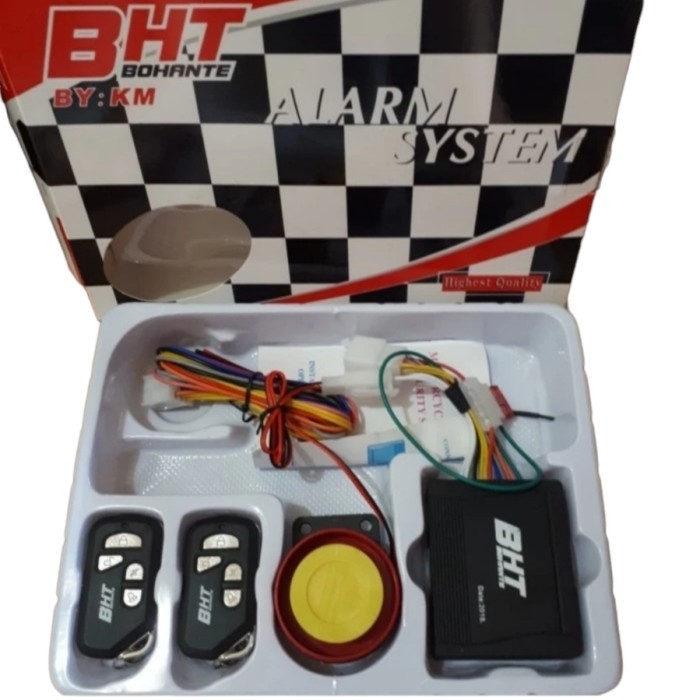 Bohante Filter Remote System Alarm พร้อมรถจักรยานยนต์ / Remote Alarm