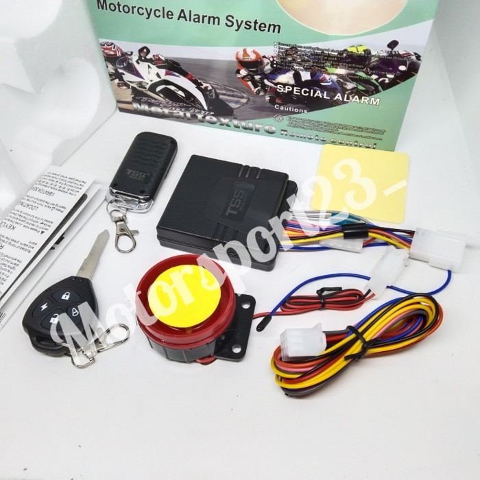 Tss Motorcycle Remote Alarm กุญแจรถ รุ่น TSS สัญญาณกันขโมย