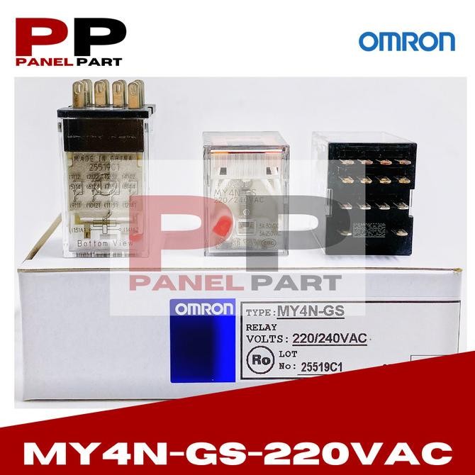 OMRON MY4N-GS-220VAC RELAY
