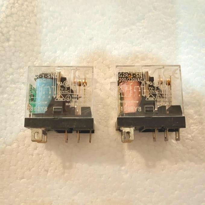 RELAY OMRON G2R-1-SN 220VAC G2R-1-SND 24VDC / G2R 1 SN 220V AC G2R 1 SND 24V DC / G2R-1SN AC220V G2R