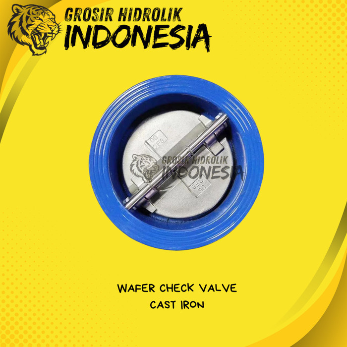 2 WAFER CHECK VALVE CAST IRON DISC SS 304 PN16 ขนาด 2 นิ้ว