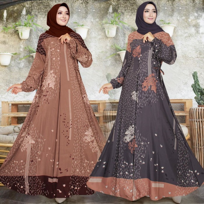 Gamis / Maxmara Gamis / Maxmara Motif Gamis / Maxmara Gamis Syar Motif ส่วนลดจัดส่งฟรี