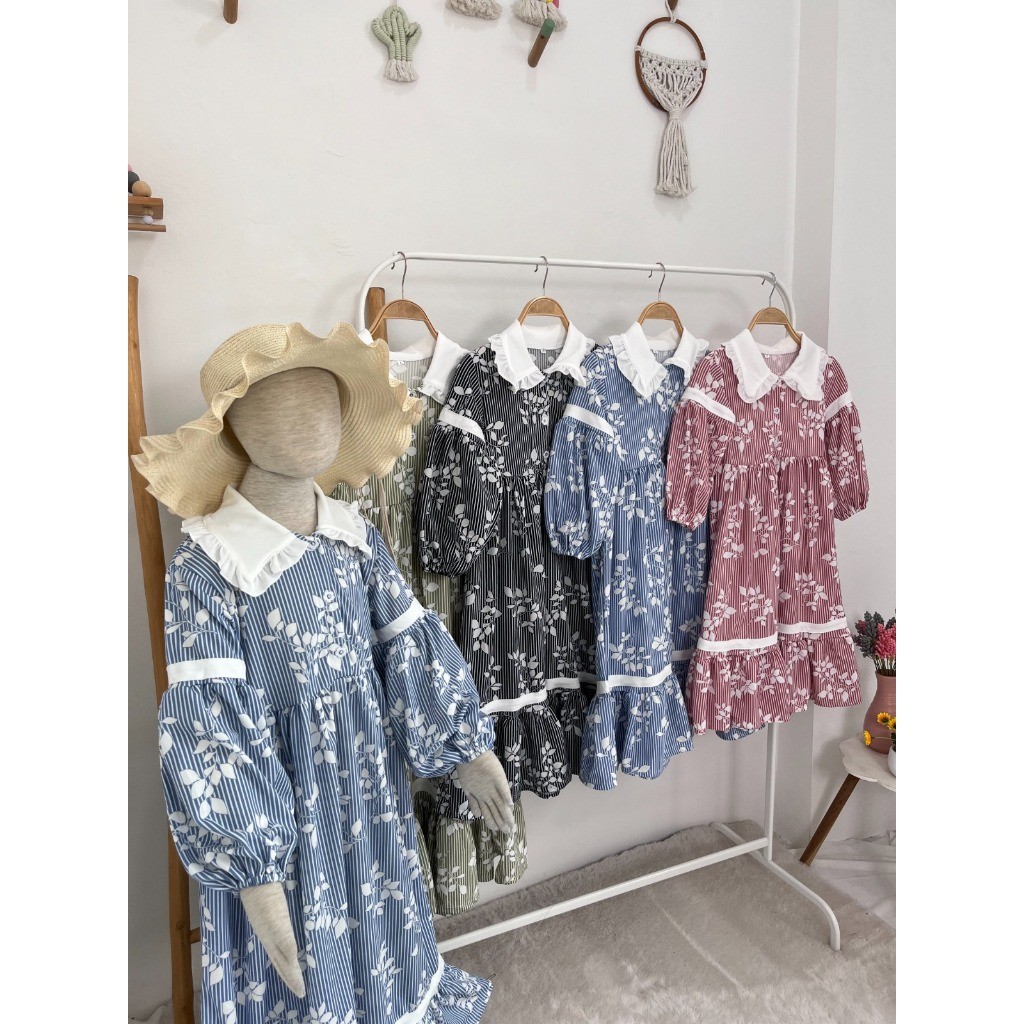 หญิง Gamis 5 7 8 12 ปี Eid 2025 Gamis Tanggung Eid Al-Fitr เด็ก Gamus กระโปรงเด็ก 3 4 ปีเด็ก Koran อ