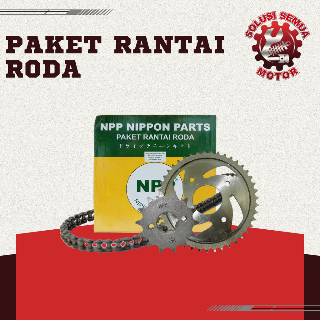 YAMAHA V-IXION NPP GEAR / CHAIN KIT PACKAGE