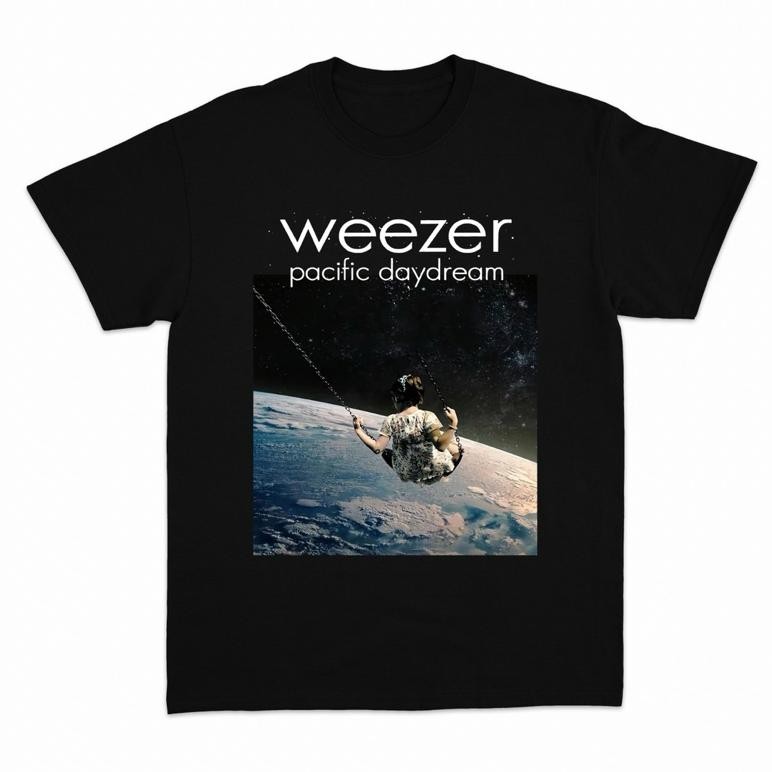 เสื้อยืด Terviral Weezer Pacific Day Dream เสื้อยืด Weezer
