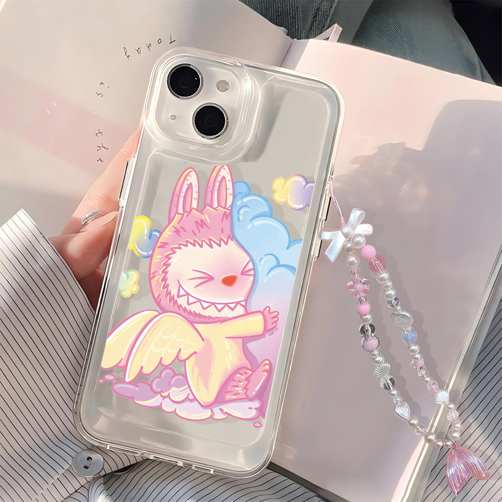 GANTUNGAN ล่าสุดน่ารักสีชมพูฟักทองแขวน hp กรณี vivo Y21d iQOO Z10 Z10R V60 Y400 Y19s Pro Y29 V50 Lit