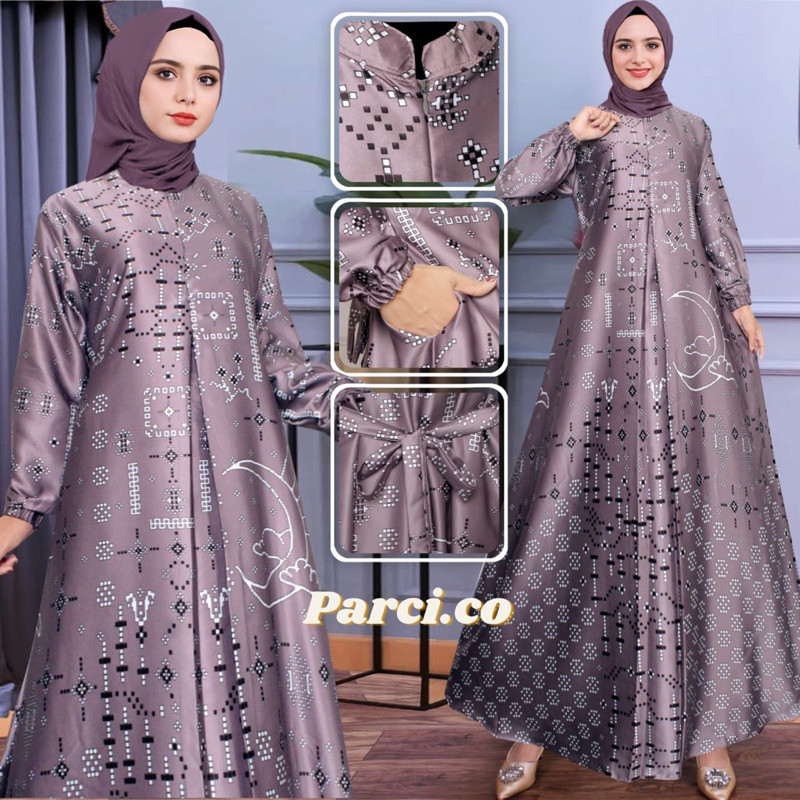 มุสลิมชุดสตรีSyar IเกมสาวEid ElegantธรรมดาGamisโมเดิร์นSyarii GsmisชุดSyariผู้หญิงชุดBj Gammis Lebar