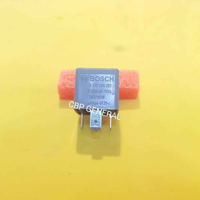 รีเลย์ Bosch Pa66-Gf25 5-Prong 24V 100W