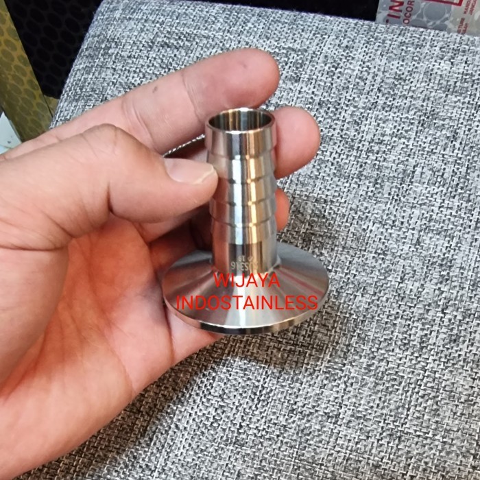 ท่อ Ferrule สุขาภิบาล SS 316L 3/4" นิ้ว Stainlessgrade SS316L