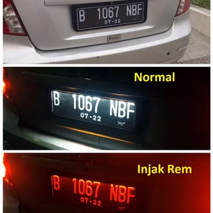 ป้ายทะเบียน Izy light ที่ใส่ป้ายทะเบียน izy light