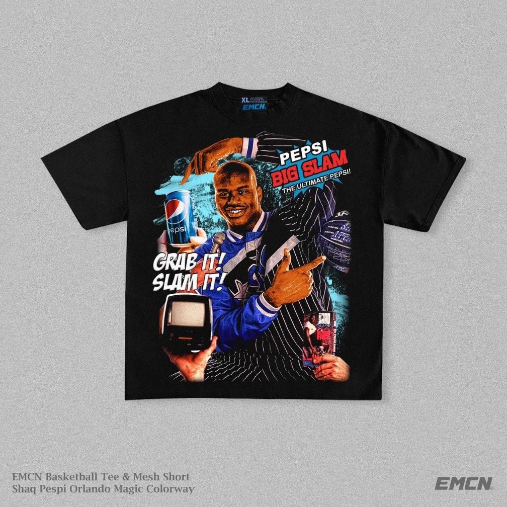 ล่าสุด Emcn Oversize Tee Shaquille Oneal Orlando Magic