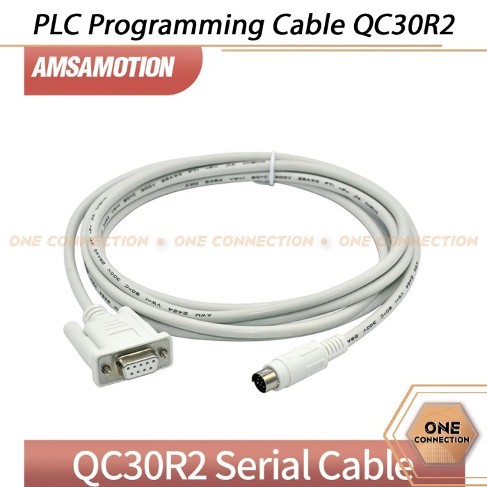 สายการเขียนโปรแกรม PLC QC30R2 สายอะแดปเตอร์ PC Mitsubishi Q Series