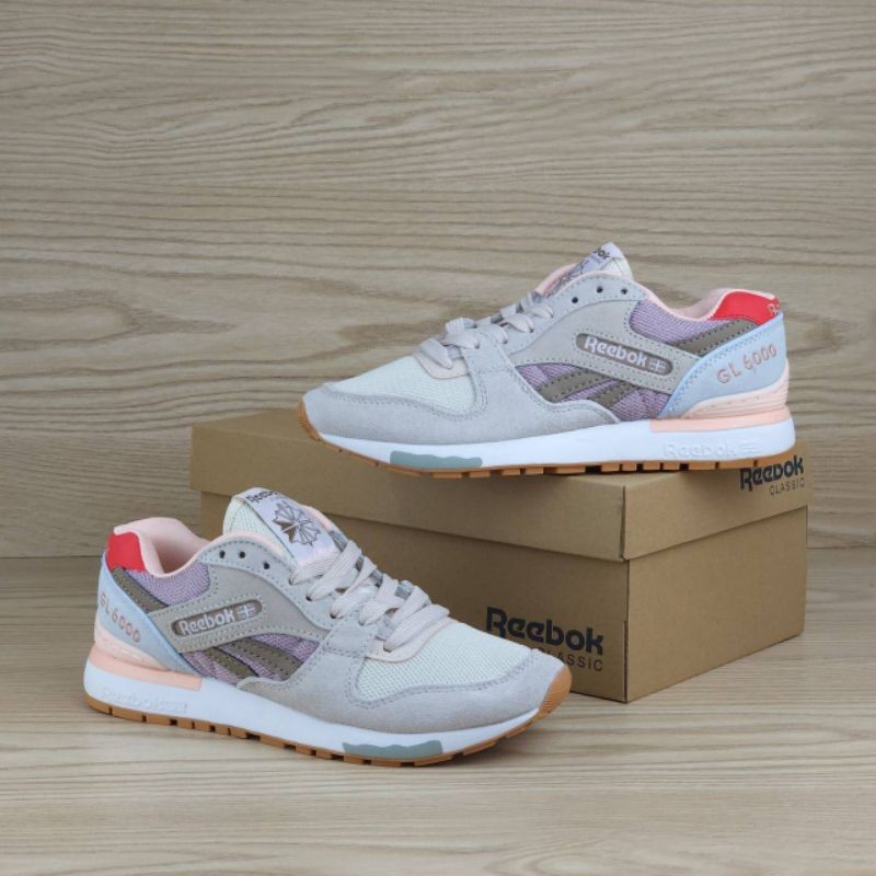 รองเท้า Reebok GL 6000 สีชมพู