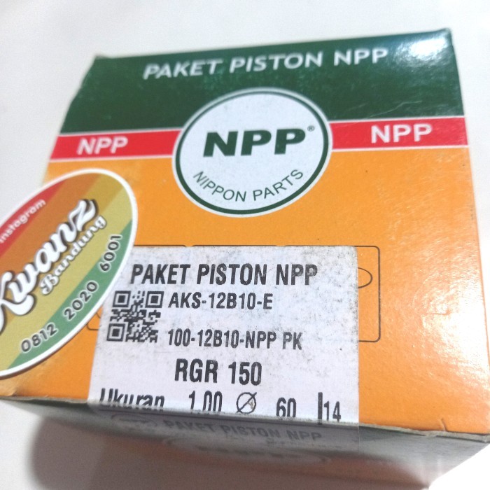 Seher Kit Os 1.00 Rgr150 Npp Seher Os 1.00 Rgr150 ลูกสูบ Rgr150 ชุดลูกสูบ Rgr150 Seher Rgr Seher Rgr