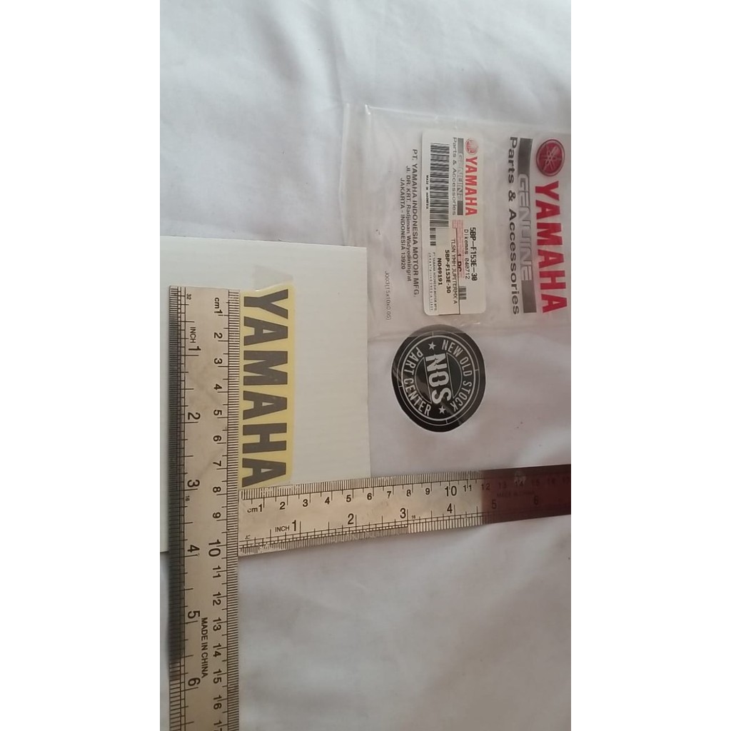 Yamaha สติ๊กเกอร์สีดํา Jupiter Vega Mio F1Zr 5Bp-F153E-30 Rare Item