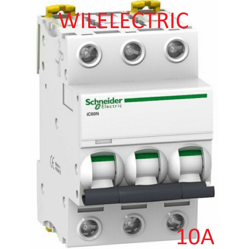 Schneider Mcb Ic60N 3P 10A 10 A 6Ka A9F74310 เดิม