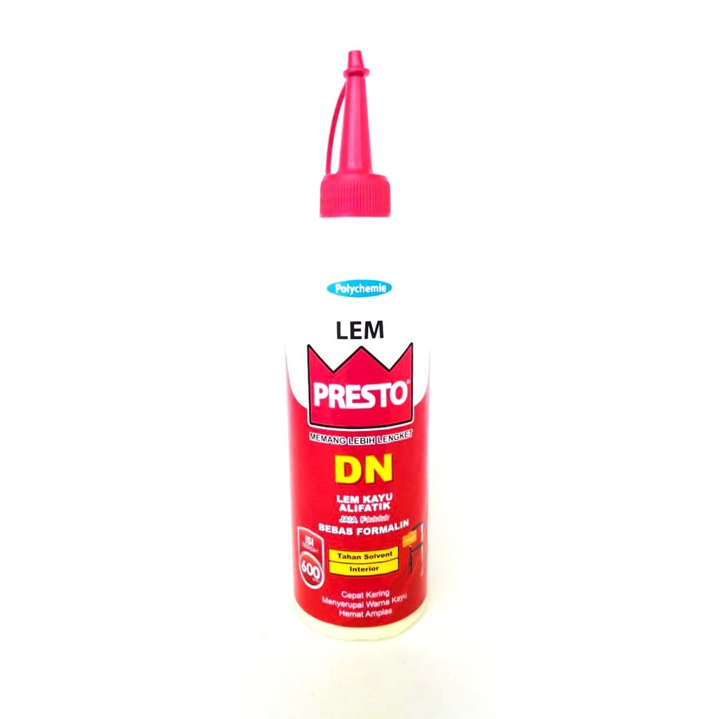 Presto DN Wood Glue 600 Gram Aliphatic Wood Glue Sticky Fast Drying