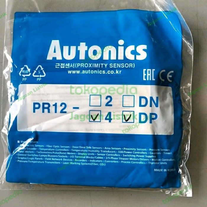 Proximity Sensor Pr12-4DP Autonics Pr12 4DP เดิม