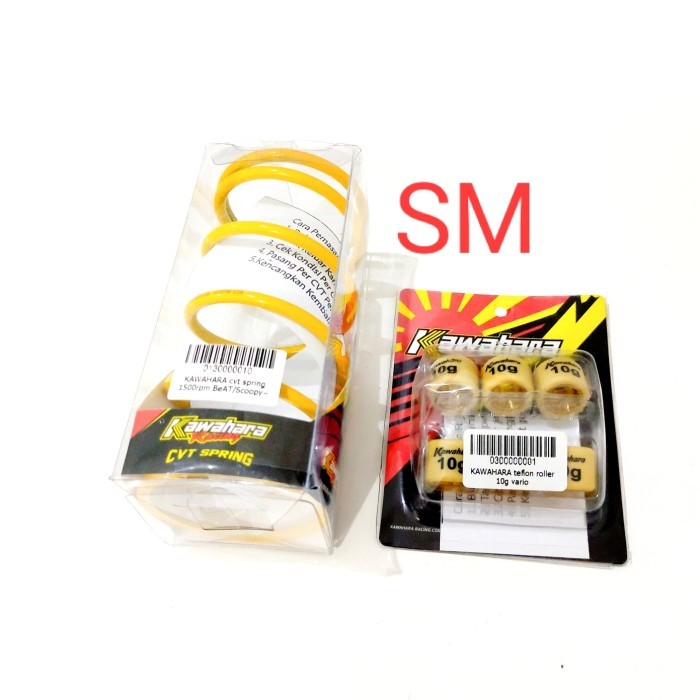 Kawahara Cvt Spring - ลูกกลิ้ง Kawahara สําหรับ Beat Fi, Vario, Beat Esp, Scoopy Fi