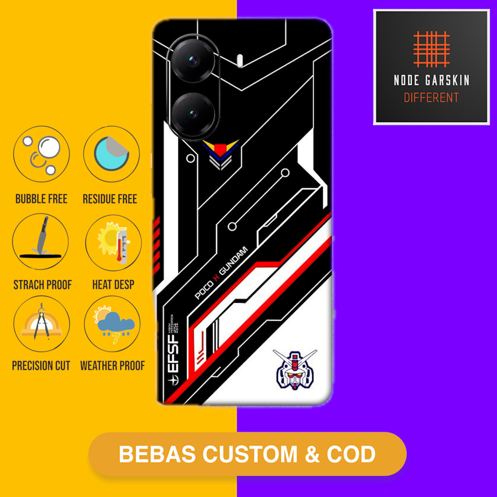 Garskin skin Vinyl Poco X7 Pro 5G Fullbody หรือ Backonly GNDM Protector Case - 75zi