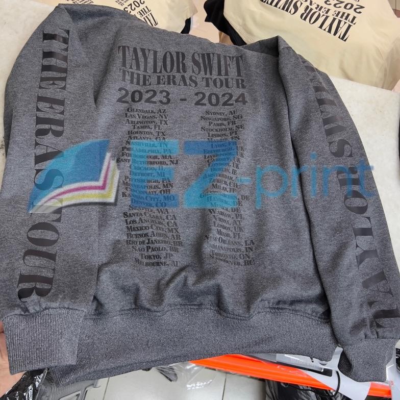 Swift Hoodie Sg Un Merch The Eras Tour 2023-2024 ชุดคอนเสิร์ตด้านนอก Swiftie Tayay Concert Music