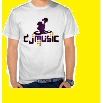 เสื้อยืดผู้ชาย Dj Music
