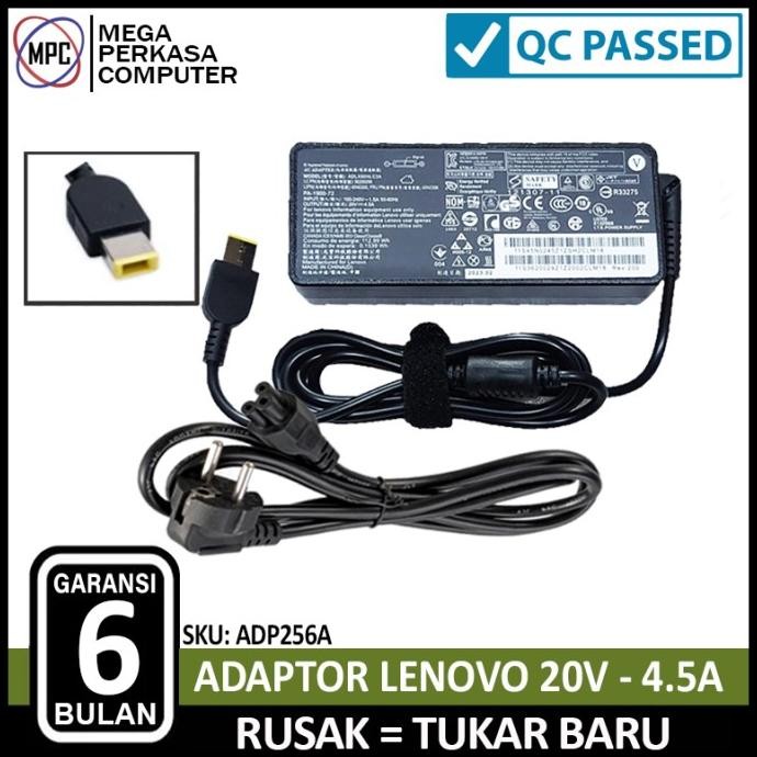Lenovo 20V 4.5A 20V-4.5A อะแดปเตอร์ชาร์จแล็ปท็อป Usb คุณภาพสูงดั้งเดิม