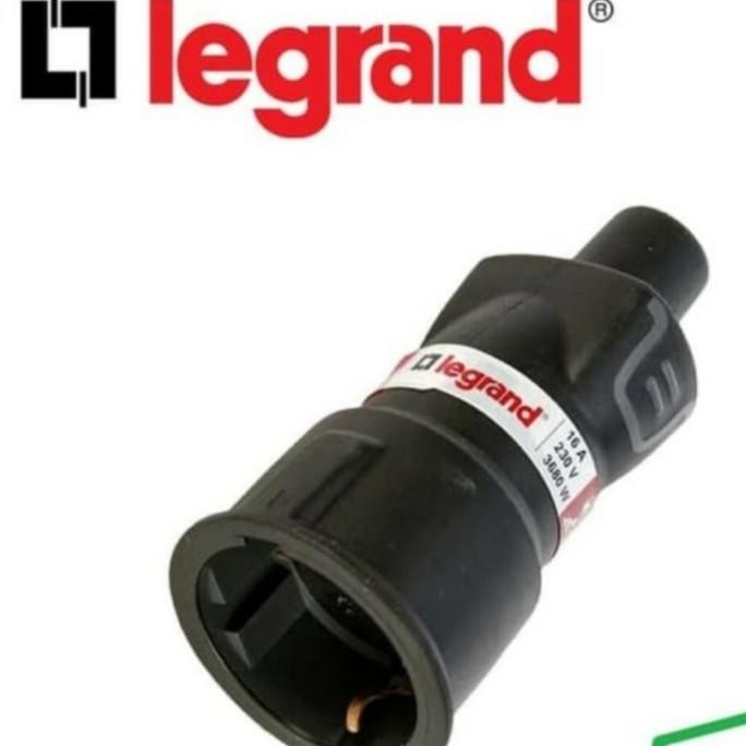 เต้ารับยางตรงกันข้ามพิเศษ Legrand 2P 16A / Legrand Rubber 50197 Ip44