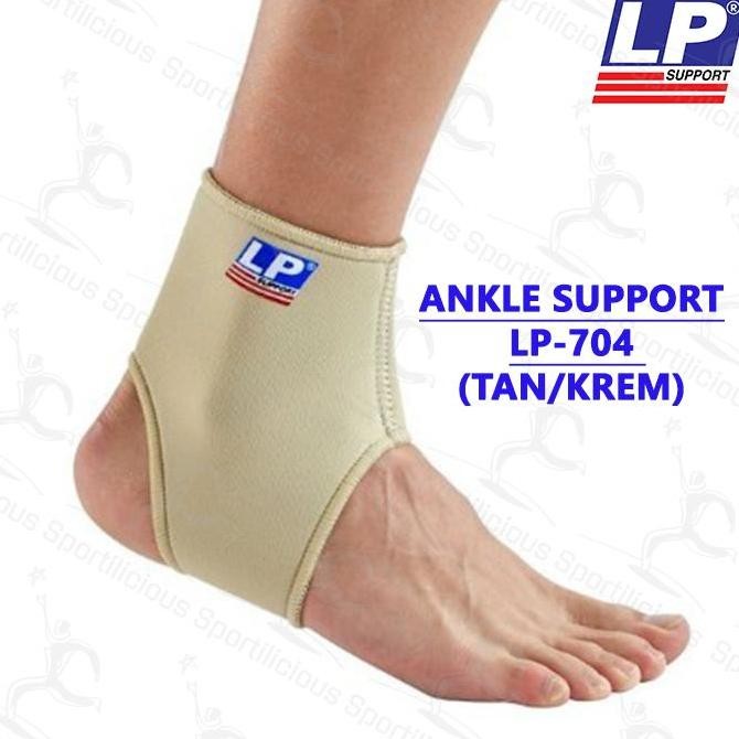 - LP SUPPORT NEOPRENE ANKLE SUPPORT 704 BLACK ORIGINAL HEEL SUPPORT