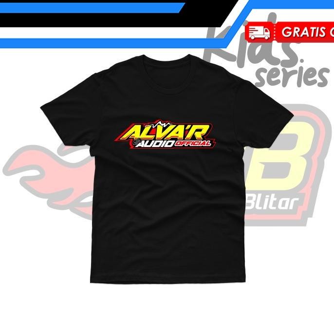 KATUN Viral Alvar Audio เสื้อยืดเด็ก Cotton Combed 30S Premium Fashion Distro