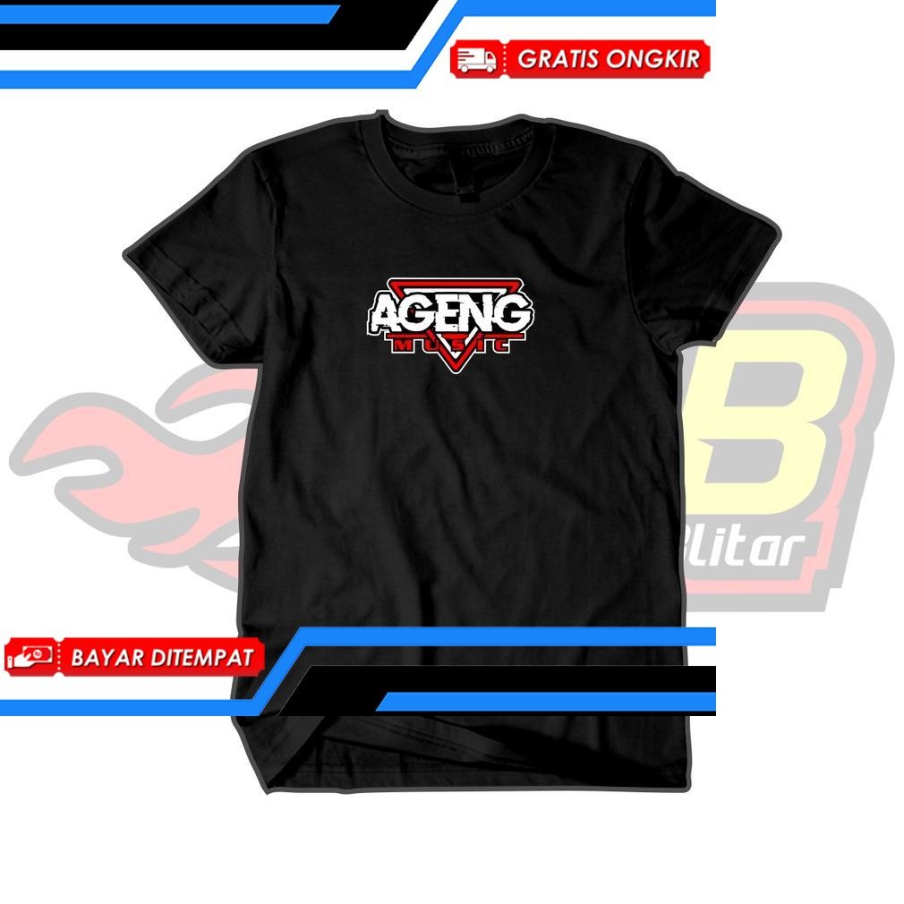 KATUN Viral Ageng Music เสื้อยืดผ้าฝ้าย Combed 30S Premium Fashion Distro