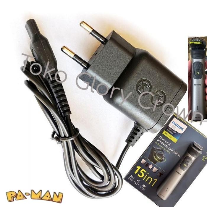 เครื่องโกนหนวดเครื่องชาร์จ Philips Mg7940 อะแดปเตอร์เครื่องโกนหนวด Mg7920 Mg7910 Mg7930 อะแดปเตอร์