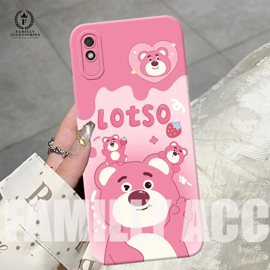 (FA-01) REDMI 5A - 6A - 8 - 8A PRO - NOTE 8 - NOTE 8 PRO - 9A - 9T - POCO M3 ความงามการ์ตูน motif cu