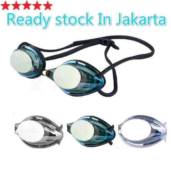 จัดส่งฟรี-พร้อมสต็อกYINGFAแว่นตา 570AFM Professional Anti-Ultraviolet แว่นตาว่ายน้ํา Anti-UV กระจกว่